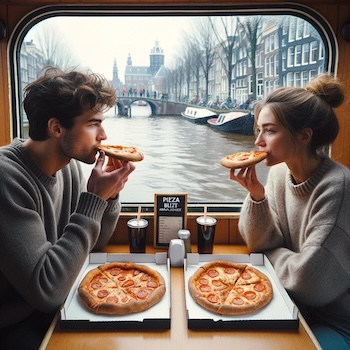 Amsterdam Pizza Cruise